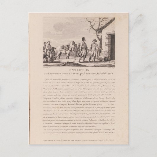 Treffen der Kommandanten Postkarte (Vorderseite)
