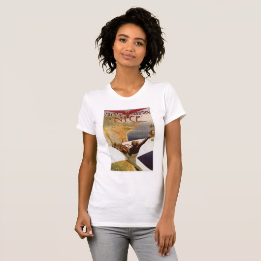 Treffen der Luftfahrt in Nizza T-Shirt (Vorne ganz)