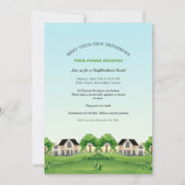 Treffen der Nachbarn Einladung (Vorderseite)