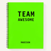 Treffen der Personalisierten Notes des Funny Team Notizblock (Vorderseite)