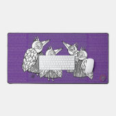 Treffen der Vögel Schreibtischunterlage (Tastatur & Maus)