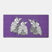 Treffen der Vögel Schreibtischunterlage (Vorderseite)