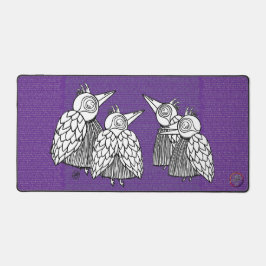 Treffen der Vögel Schreibtischunterlage