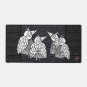 Treffen der Vögel Schreibtischunterlage (Vorderseite)