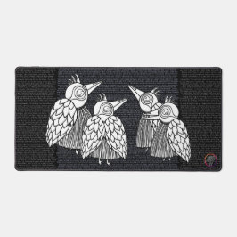Treffen der Vögel Schreibtischunterlage