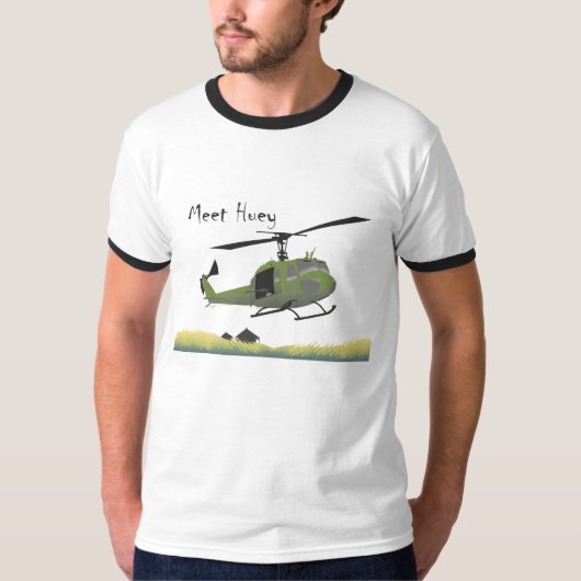 Treffen Huey Hubschrauber-T - Shirt (Vorderseite)