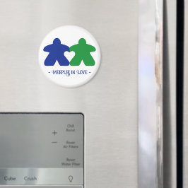 Treffen in Liebe, Blue & Green Magnet