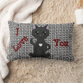 Treffen Jolia die Katze Lendenkissen (Decke)