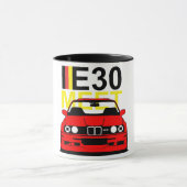Treffen-Kaffee-Tasse BMW E30 Tasse (Zentrum)