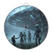 Treffen mit Außerirdischen. Dartscheibe (vorne)