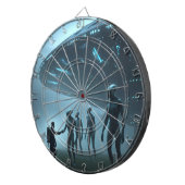 Treffen mit Außerirdischen. Dartscheibe (Vorderseite rechts)