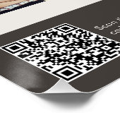 Treffen mit dem Autor: Benutzerdefinierter QR-Code Poster (Ecke)
