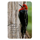 Treffen mit einem Rotschnabelschnäpper Magnet (Vertikal)