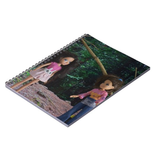 Treffen mit meiner Schwester im Wald Notizblock (Linke Seite)