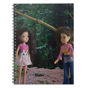 Treffen mit meiner Schwester im Wald Notizblock