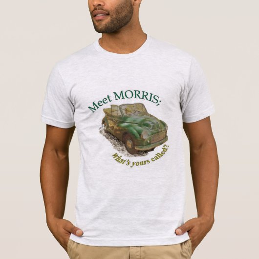 Treffen Morris; der geringe Tourer T-Shirt (Vorderseite)