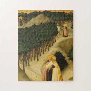 Treffen Saint Anthony Saint Paul Painting Puzzle