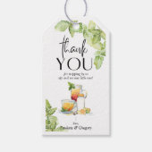 Treffen Sie das Baby beim Sip and See Geschenkanhänger (Vorderseite)