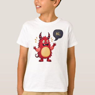 Treffen Sie das freundliche Monster T-Shirt