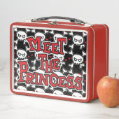 Treffen Sie das Princess-Logo Metall Brotdose (Beispiel)
