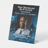 Treffen Sie das SciFi-Theme des Autors Sockelschild (Vorderseite)