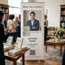 Treffen Sie den Autor Foto Buchcover QR-Code einzi