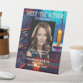 Treffen Sie den Hintergrund der Autorenbibliothek Sockelschild (In SItu)