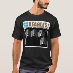 Treffen Sie die Beagle Hunde Classic Album Parody T-Shirt