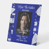 Treffen Sie die Blue Books des Autors Sockelschild (Vorderseite)