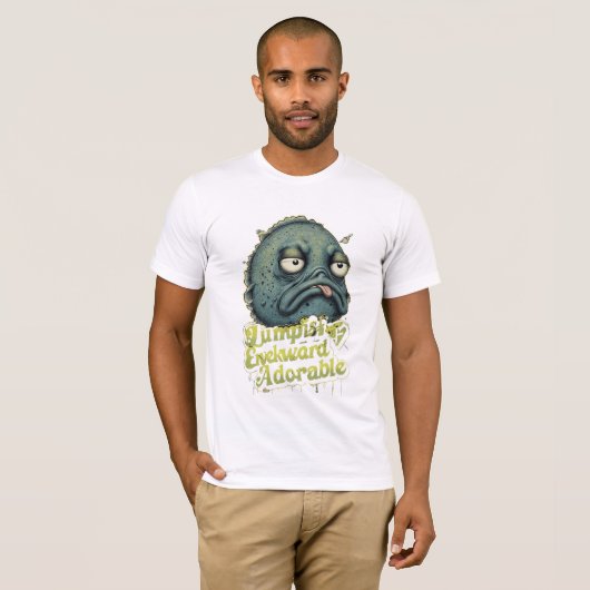 Treffen Sie die Grumpy Lumpfish - Lieblings-Meeres T-Shirt (Vorne ganz)