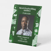 Treffen Sie die Grünbücher des Autors Sockelschild (Vorderseite)