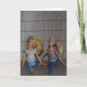 Treffen Sie die Gym Girls. Karte (Vorderseite)