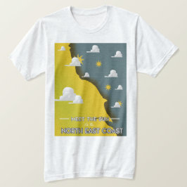 Treffen Sie die Sonne an der Nordostküste T-Shirt