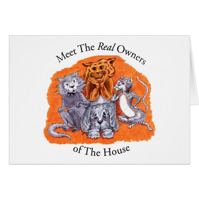 Treffen Sie die wirklichen Inhaber des Hauses (Vorderseite (Horizontal))