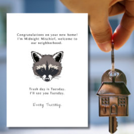 Treffen Sie Ihren neuen Nachbarn - Funny Greeting  Feiertagskarte