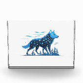 Treffen Sie Kona, den flüsterenden Wolf Fotoblock (Vorderseite)