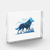 Treffen Sie Kona, den flüsterenden Wolf Fotoblock (Links)