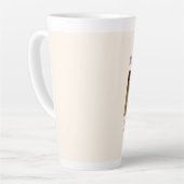 Treffen Sie mein Boss- Funny Custom Pet Foto Milchtasse (Linke Ecke)
