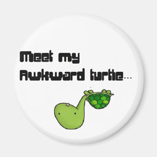 treffen Sie meine Schildkröte Magnet