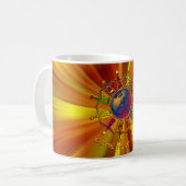 Treffen Sie Menschen | Gelbfärbung Kaffeetasse (Vorderseite Links)