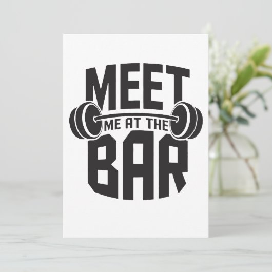 Treffen Sie mich am Bar Hefttoild Dumbbel (Stehend Vorderseite)