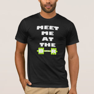 Treffen Sie mich am Bar - Inspirational T-Shirt