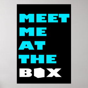 Treffen Sie mich am Kasten - Poster