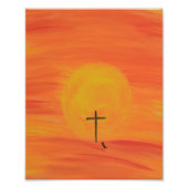 Treffen Sie mich am Kreuz Fotodruck (Vorne)