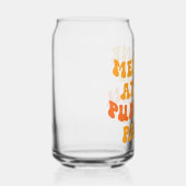 Treffen Sie mich am Pumpkin Patch Dosenglas (Rechts)