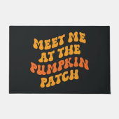 Treffen Sie mich am Pumpkin Patch Fußmatte (Vorderseite)