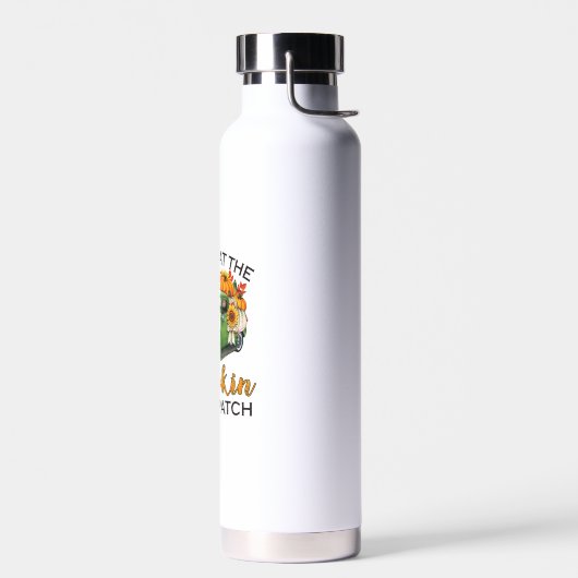 Treffen Sie mich am Pumpkin Patch Lieferwagen Fall Trinkflasche (Links)