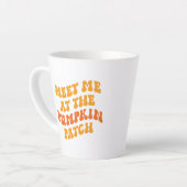 Treffen Sie mich am Pumpkin Patch Milchtasse (Linke Ecke)