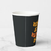 Treffen Sie mich am Pumpkin Patch Pappbecher (Rechts)