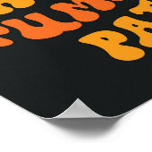 Treffen Sie mich am Pumpkin Patch Poster (Ecke)